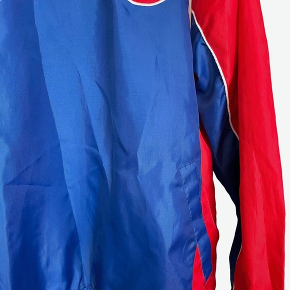 GENERAL MERCHANDISE Chicago Cubs Red White Blue Windbreaker Baseball Jacket sz M - Picture 3 of 16